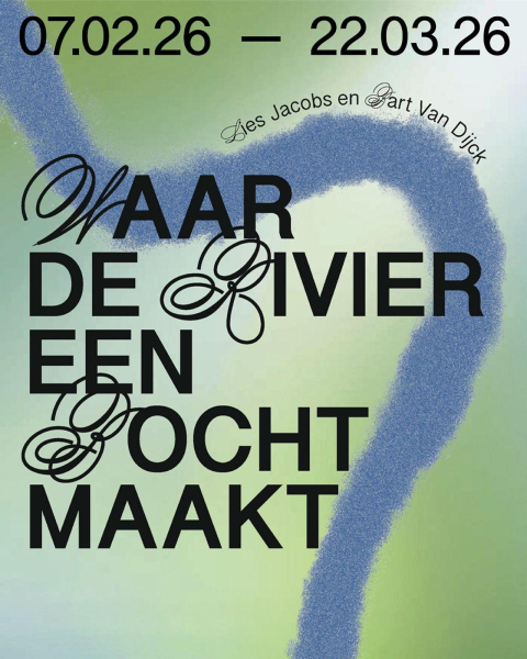 Het Sigmaplan onderwerpt de oevers van de Nete aan ingrijpende veranderingen, ter verdediging tegen de klimaatcrisis. Kunstenaars Lies Jacobs en Bart Van Dijck eren de Nete, die ze al van kindsaf kennen, en stellen rituelen voor om de transformatie in het landschap te verwerken. Tijdens de expo vinden artistieke acties plaats in de zone tussen Nieuwendijk en Looidijk, waar het Sigmaplan al in voege is. ontwerp irmamariamarceljanssens